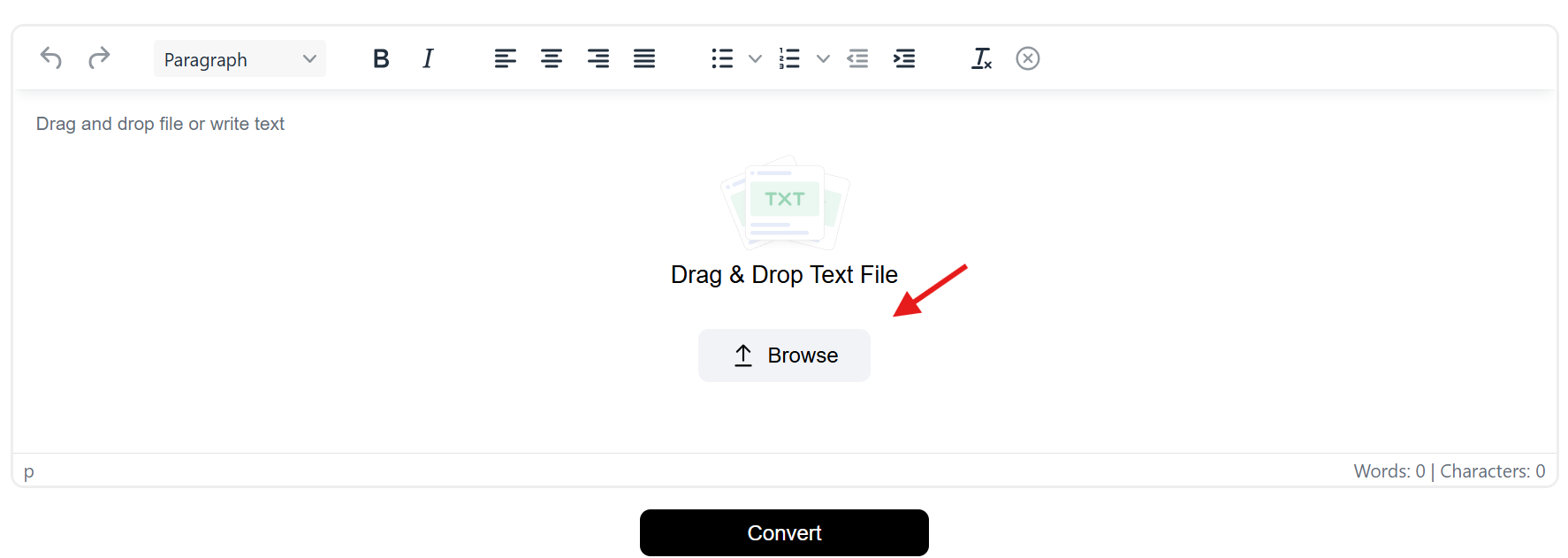 Image of the password generator tool interface